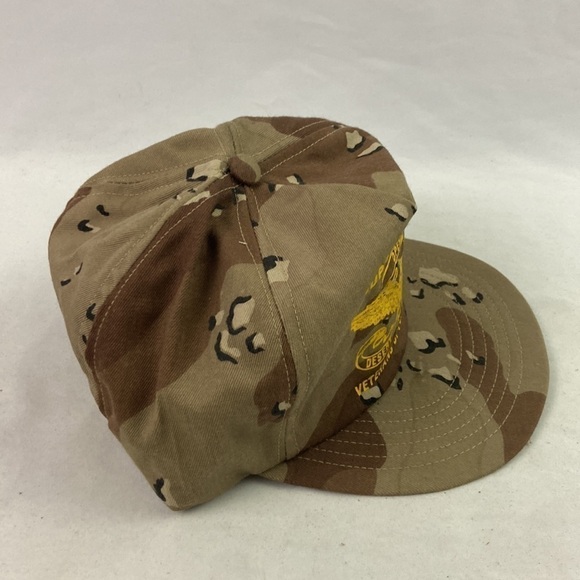 Vintage Desert Storm Camouflage Hat Cap Snapback - Picture 8 of 13
